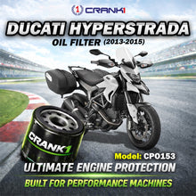 Load image into Gallery viewer, Oil Filter For Ducati Hyperstrada (2013-2015) - CPO153 - CRANK1