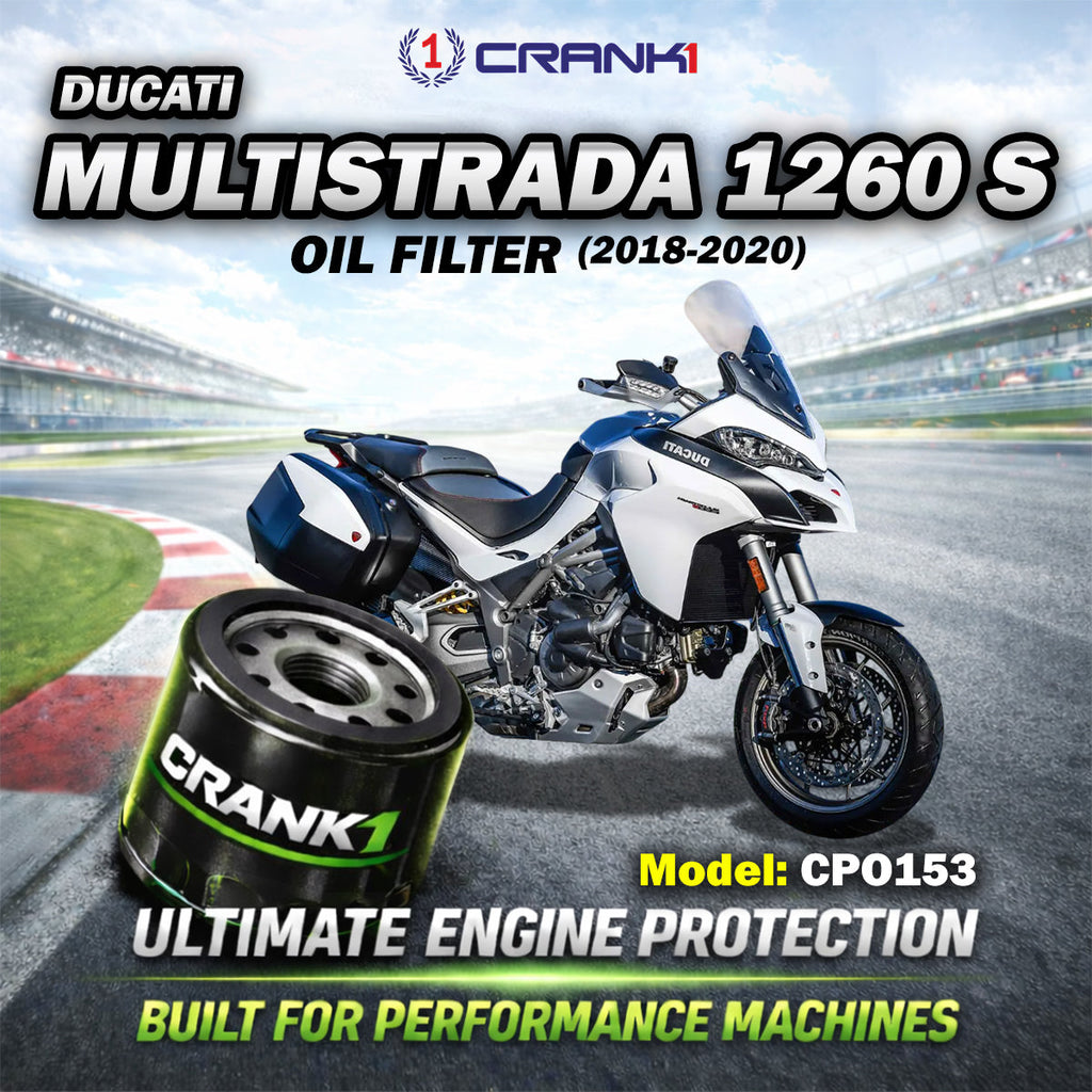 Oil Filter For Ducati Multistrada 1260 S (2018-2020) - CPO153 - CRANK1