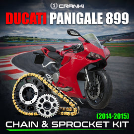 Chain And Sprocket Kit For Ducati Panigale 899 (2014-2015) - CRANK1
