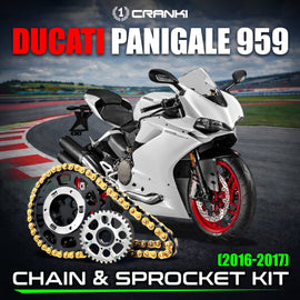 Chain And Sprocket Kit For Ducati Panigale 959 (2016-2017) - CRANK1