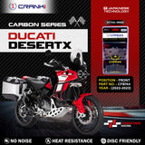 Carbon Brake Pads For Ducati DesertX (2022-2023) - Front - CFB744 - 1 Set - CRANK1