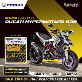 Ceramic Brake Pad For Ducati Hypermotard 939 - Front - CRM0709 - 2 Sets - CRANK1