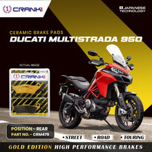Load image into Gallery viewer, Ceramic Brake Pad For Ducati Multistrada 950 - CRM479 - Rear - 1 Set - Crank1