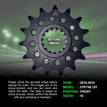 Load image into Gallery viewer, Sprocket For Ducati Panigale V4 (2018-2019) - Front - CPF748.15T - CRANK1
