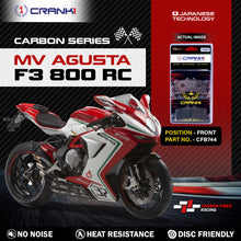 Load image into Gallery viewer, Carbon Brake Pads For MV Agusta F3 800 RC - Front - CFB744 - 2 Sets - CRANK1