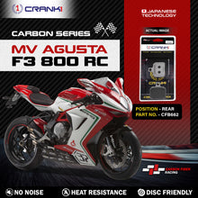 Load image into Gallery viewer, Carbon Brake Pads For MV Agusta F3 800 RC - Rear - CFB662 - 1 Set - CRANK1