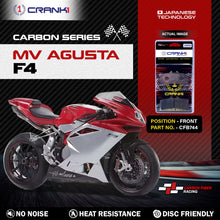 Load image into Gallery viewer, Carbon Brake Pads For MV Agusta F4 - Front - CFB744 - 2 Sets - CRANK1