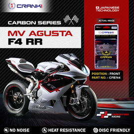 Carbon Brake Pads For MV Agusta F4 RR - Front - CFB744 - 2 Sets - CRANK1