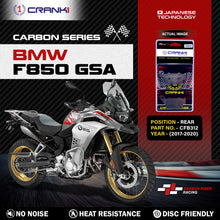 Load image into Gallery viewer, Carbon Brake Pads For BMW F850 GSA (2017-2020) - Rear - CFB312 - 1 Set - CRANK1