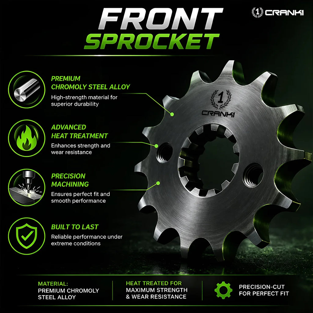 Sprocket For Ducati Scrambler Desert Sled 800 (2017-2022) - Front - CPF736.15T - CRANK1