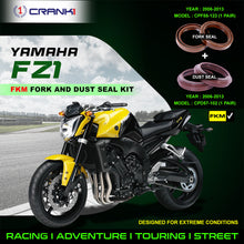 Load image into Gallery viewer, Fork And Dust Seals Kit For Yamaha FZ1 (2006-2013) - CRANK1