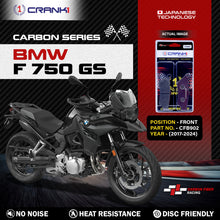 Load image into Gallery viewer, Carbon Brake Pads For BMW F 750 GS (2017-2024) - Front - CFB902 - 2 Sets - CRANK1