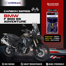 Load image into Gallery viewer, Carbon Brake Pads For BMW F 800 GS Adventure (2013-2016) - Front - CFB902 - 1 Set - CRANK1