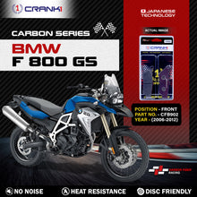 Load image into Gallery viewer, Carbon Brake Pads For BMW F 800 GS (2006-2012) - Front - CFB902 - 1 Set - CRANK1