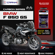 Load image into Gallery viewer, Carbon Brake Pads For BMW F 850 GS (2017-2020) - Rear - CFB312 - 1 Set - CRANK1