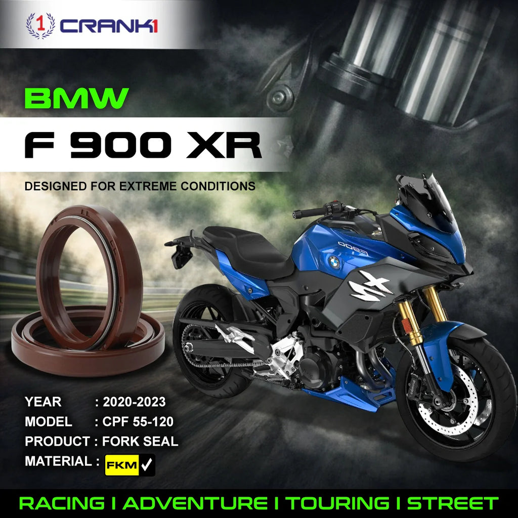 Fork Oil Seals Pair For BMW F 900 XR (2020-2023) - CPF55-120 - CRANK1