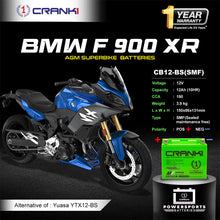 Load image into Gallery viewer, Battery For BMW F 900 XR (2020-2025) - CB12-BS - Factory Activated - CRANK1