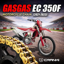 Load image into Gallery viewer, Chain For GASGAS EC 350F (2021-2023) - 520 Pitch x 118 Links Gold (ZVMX) - CRANK1