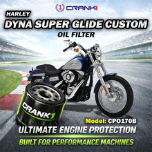 Load image into Gallery viewer, Oil Filter For Harley Davidson Dyna Super Glide Custom - CPO170B - CRANK1