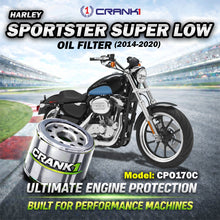 Load image into Gallery viewer, Oil Filter For Harley Davidson Sportster Super Low (2014-2020) - CPO170C - CRANK1