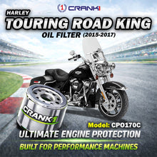 Load image into Gallery viewer, Oil Filter For Harley Davidson Touring Road King (2015-2017) - CPO170C - CRANK1