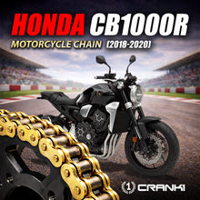 Load image into Gallery viewer, Chain For Honda CB1000R (2018-2020) - 525 Pitch x 116 Links Gold (ZVMX) - CRANK1