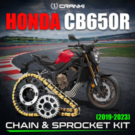 Chain And Sprocket Kit For Honda CB650R (2019-2023) - CRANK1