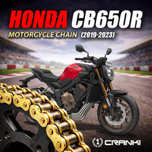 Load image into Gallery viewer, Chain For Honda CB650R (2019-2023) - 525 Pitch x 118 Links Gold (ZVMX) - CRANK1