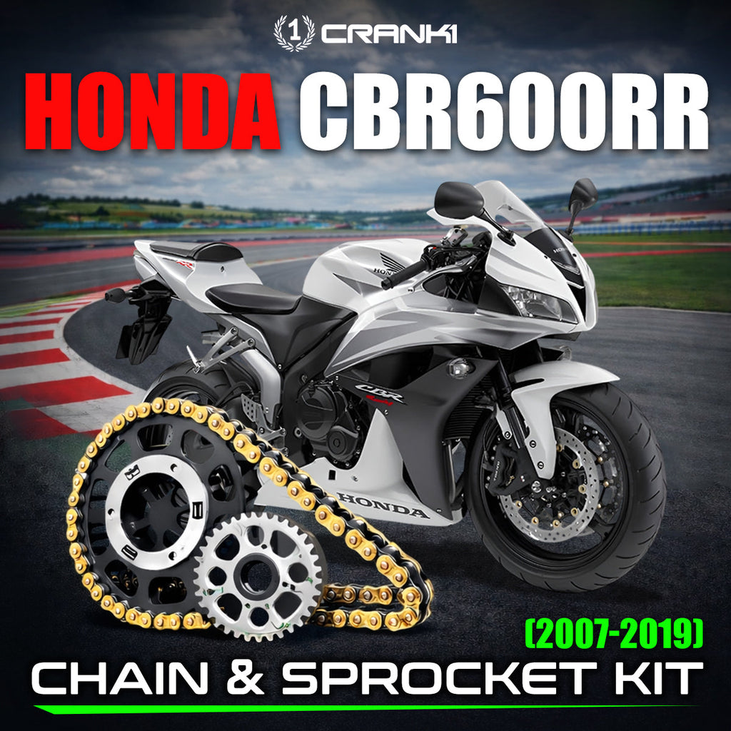 Chain And Sprocket Kit For Honda CBR600RR (2007-2019) - CRANK1