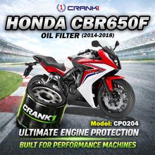 Load image into Gallery viewer, Oil Filter For Honda CBR650F (2014-2018) - CPO204 - CRANK1