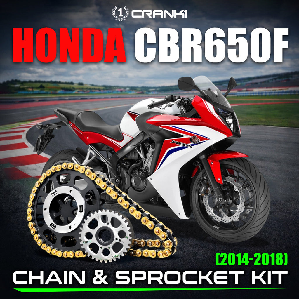 Chain And Sprocket Kit For Honda CBR650F (2014-2018) - CRANK1