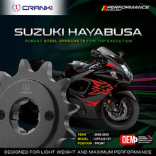 Load image into Gallery viewer, Sprocket For Suzuki Hayabusa (2008-2020) - Front - CPF423.18T - CRANK1