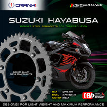 Load image into Gallery viewer, Sprocket For Suzuki Hayabusa (2008-2020) - Rear - CPR1800.43T - CRANK1