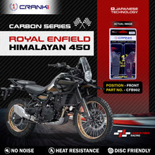 Load image into Gallery viewer, Carbon Brake Pads For Royal Enfield Himalayan 450 - Front - CFB902 - 1 Set - CRANK1