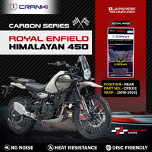 Load image into Gallery viewer, Carbon Brake Pads For Royal Enfield Himalayan 450 (2018-2020) - Rear - CFB312 - 1 Set - CRANK1
