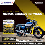 Ceramic Brake Pad For Honda CB350 Highness - Front - CRM651/2 - 1 Set - Crank1