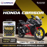 Ceramic Brake Pad For Honda CBR150R - Front - CRM771 - 1 Set - CRANK1
