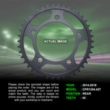Load image into Gallery viewer, Chain And Sprocket Kit For Honda CBR650F (2014-2018) - CRANK1