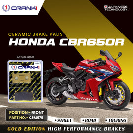 Ceramic Brake Pad For Honda CBR650R - Front - CRM679 - 2 Sets - CRANK1