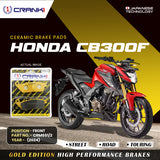 Ceramic Brake Pad For Honda CB300F (2024) - Front - CRM651/2 - 1 Set - Crank1