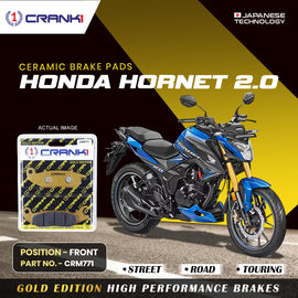 Ceramic Brake Pad For Honda Hornet 2.0 - Front - CRM771 - 1 Set - CRANK1