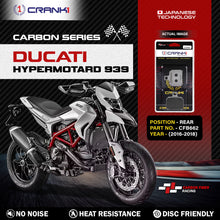Load image into Gallery viewer, Carbon Brake Pads For Ducati Hypermotard 939 (2016-2018) - Rear - CFB662 - 1 Set - CRANK1