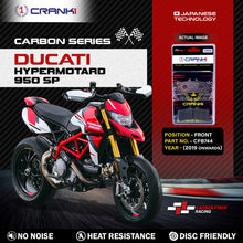 Load image into Gallery viewer, Carbon Brake Pads For Ducati Hypermotard 950 SP (2019 Onwards) - Front - CFB744 - 2 Sets - CRANK1