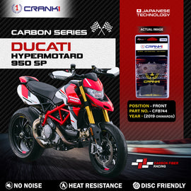 Carbon Brake Pads For Ducati Hypermotard 950 SP (2019 Onwards) - Front - CFB744 - 2 Sets - CRANK1
