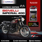 Carbon Brake Pads For Benelli Imperial 400 (2020 Onwards) - Rear - CFB896 - 1 Set - CRANK1