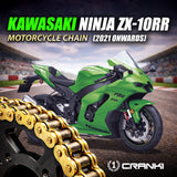Chain For Kawasaki Ninja ZX-10RR (2021 Onwards) - 525 Pitch x 114 Links Gold (ZVMX) - CRANK1