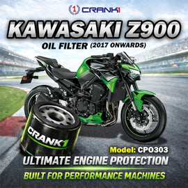 Oil Filter For Kawasaki Z900 (2017 Onwards) - CPO303 - CRANK1