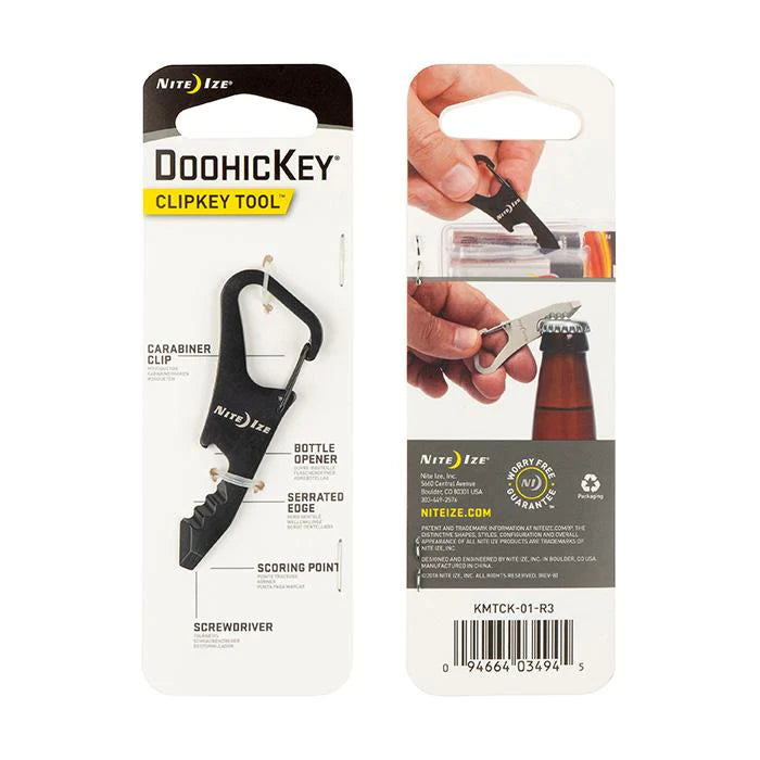 NITE IZE-KEY TOOL 5 IN 1 BLACK