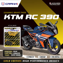 Load image into Gallery viewer, Ceramic Brake Pad For KTM RC 390 (2012-2023) - Rear - CRM359 - 1 Set - CRANK1