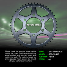 Load image into Gallery viewer, Sprocket For Kawasaki Ninja 650 (2017 Onwards) - Rear - CPR478.46T - CRANK1